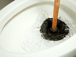 Como desentupir a sanita entupida?