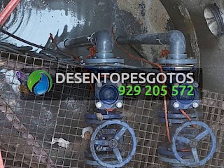 Manutenção de bombas de esgoto