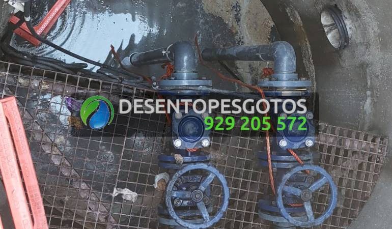 Manutenção de bombas de esgoto