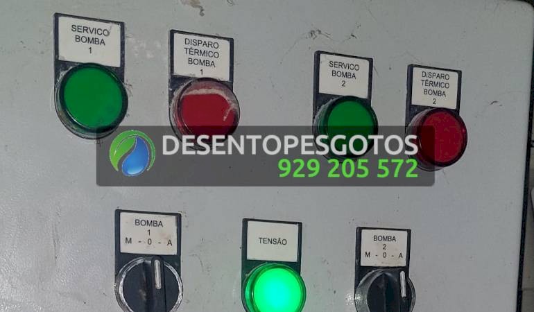 Montagem e Reparação de Quadros Elétricos para Bombas de Esgoto