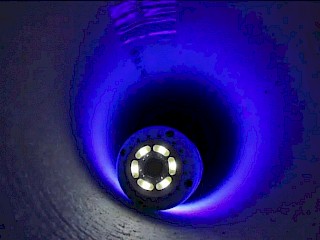 Reabilitação de tubagens com manga de fibra de vidro curada